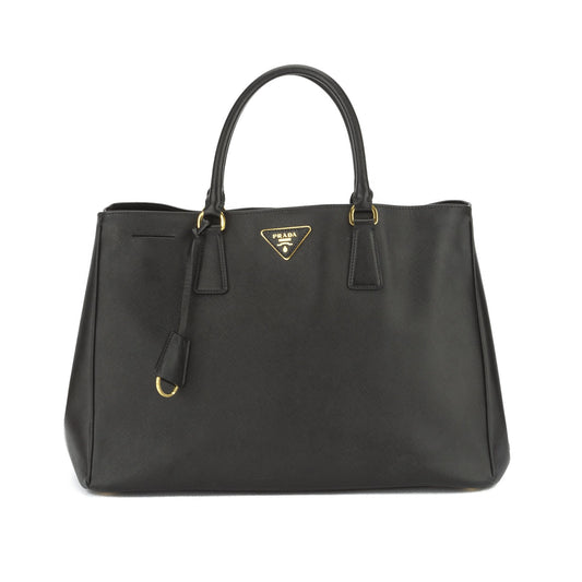 Prada Black Leather Saffiano Lux Tote (Pre Owned)