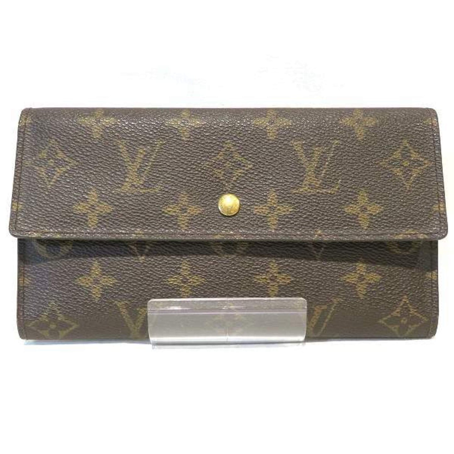 Louis Vuitton Brown Canvas Sarah wallet accessories