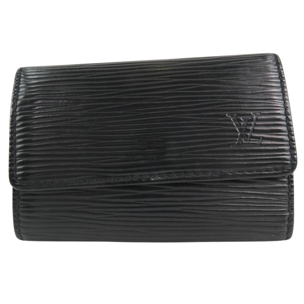 Louis Vuitton Black Leather Multicles wallet accessories