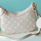 LV Bagatelle BB Monogram Empreinte Beige / Pink / Yellow For Women, Shoulder And Crossbody Bags 22cm/8.7in LV M46113