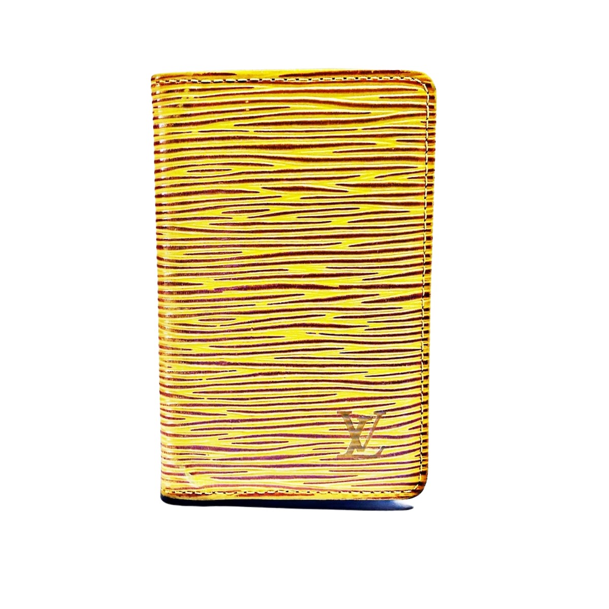 Louis Vuitton Yellow Leather Organizer de poche wallet accessories