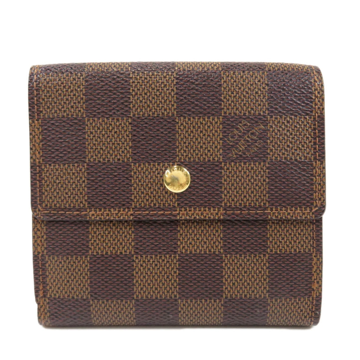 Louis Vuitton Brown Canvas Elise wallet accessories