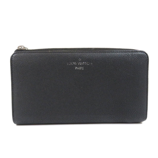 Louis Vuitton Black Leather Zippy wallet wallet accessories