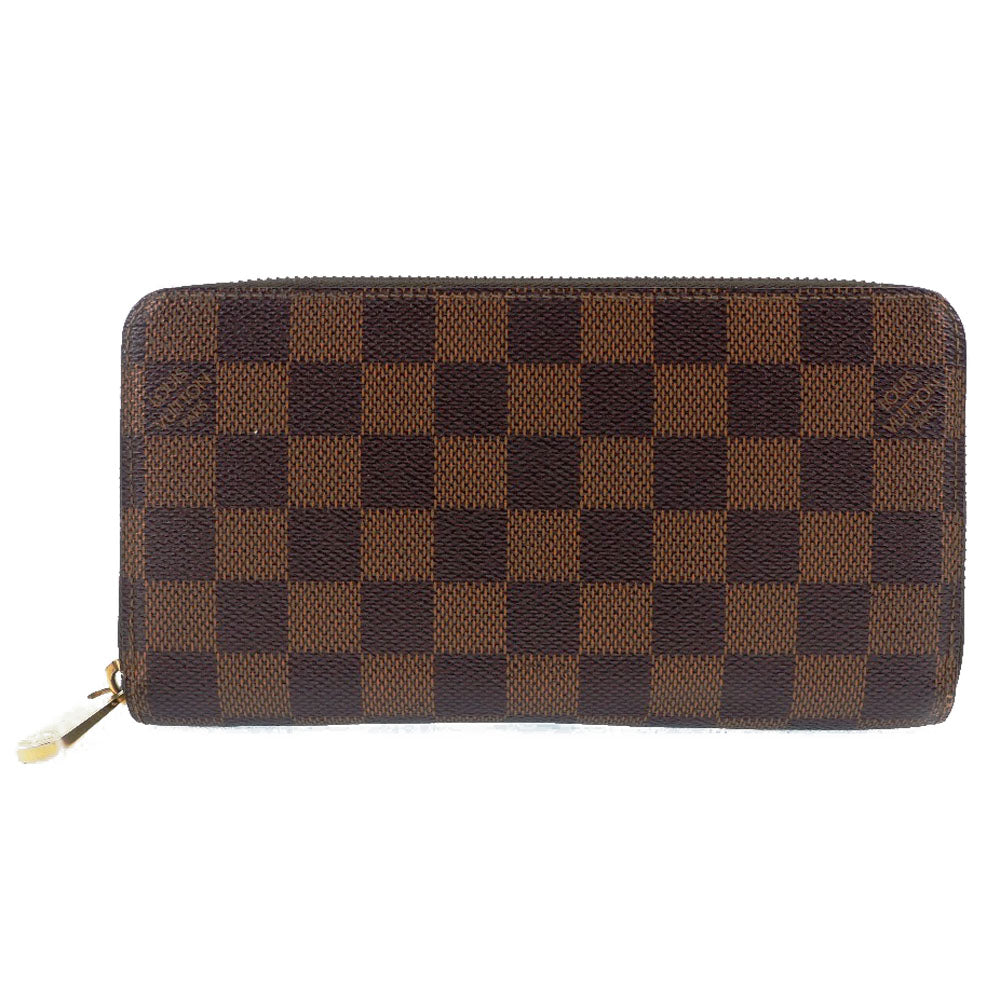 Louis Vuitton Brown Canvas Portefeuille zippy wallet accessories