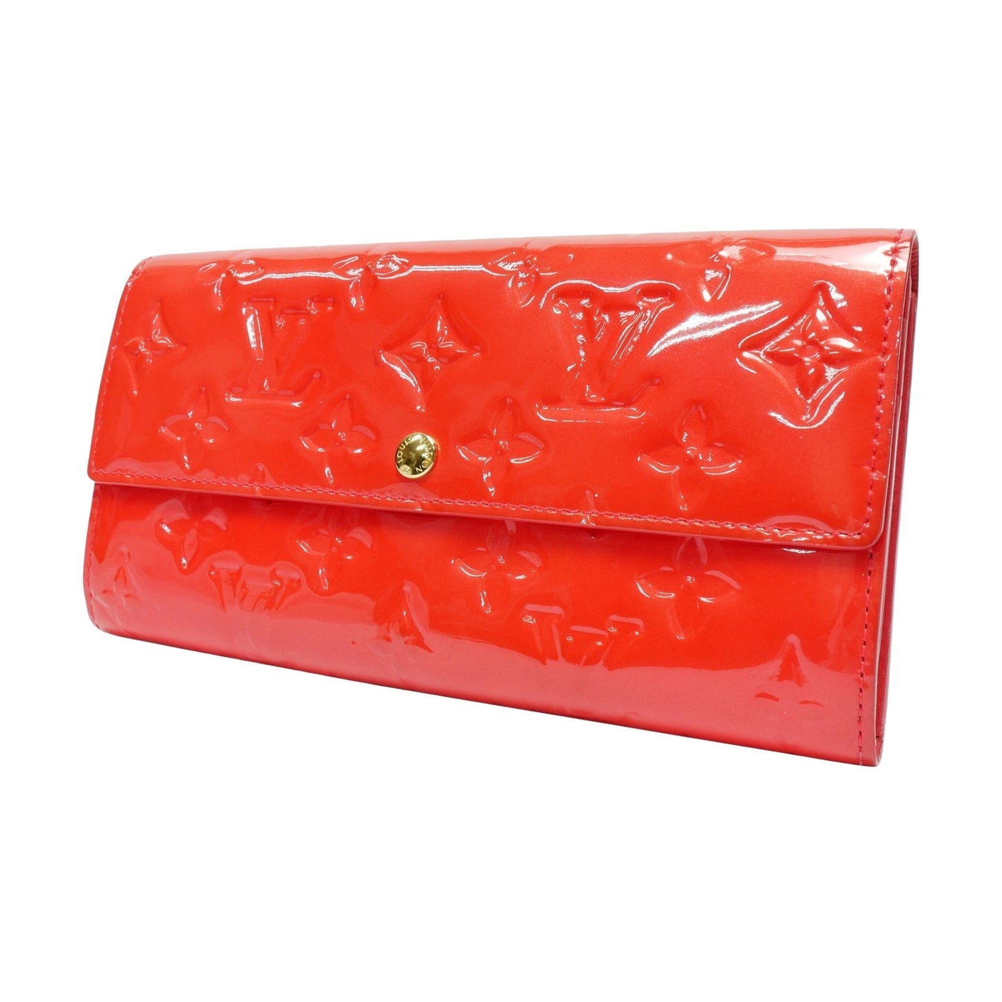 Louis Vuitton Red Canvas  wallet accessories