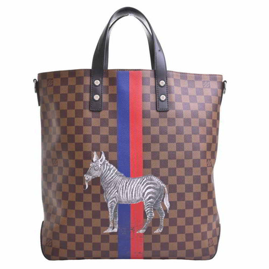 Louis Vuitton Brown Plastic Savane tote bag