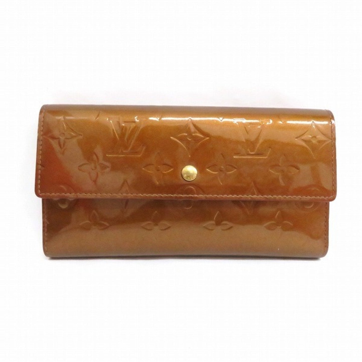 Louis Vuitton Brown Patent leather Sarah wallet accessories