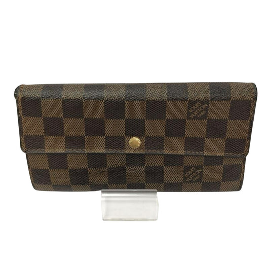 Louis Vuitton Brown Canvas Sarah wallet accessories