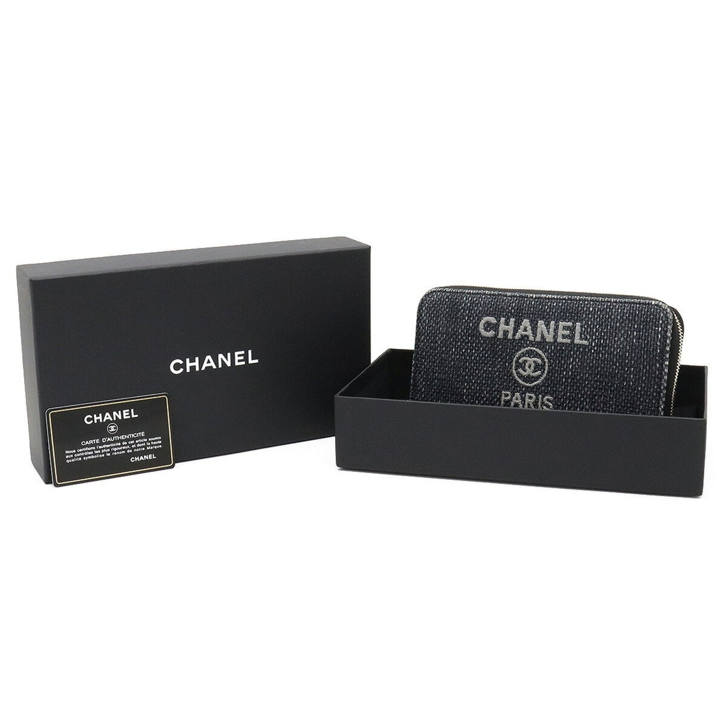 Chanel Navy Denim - Jeans  wallet accessories