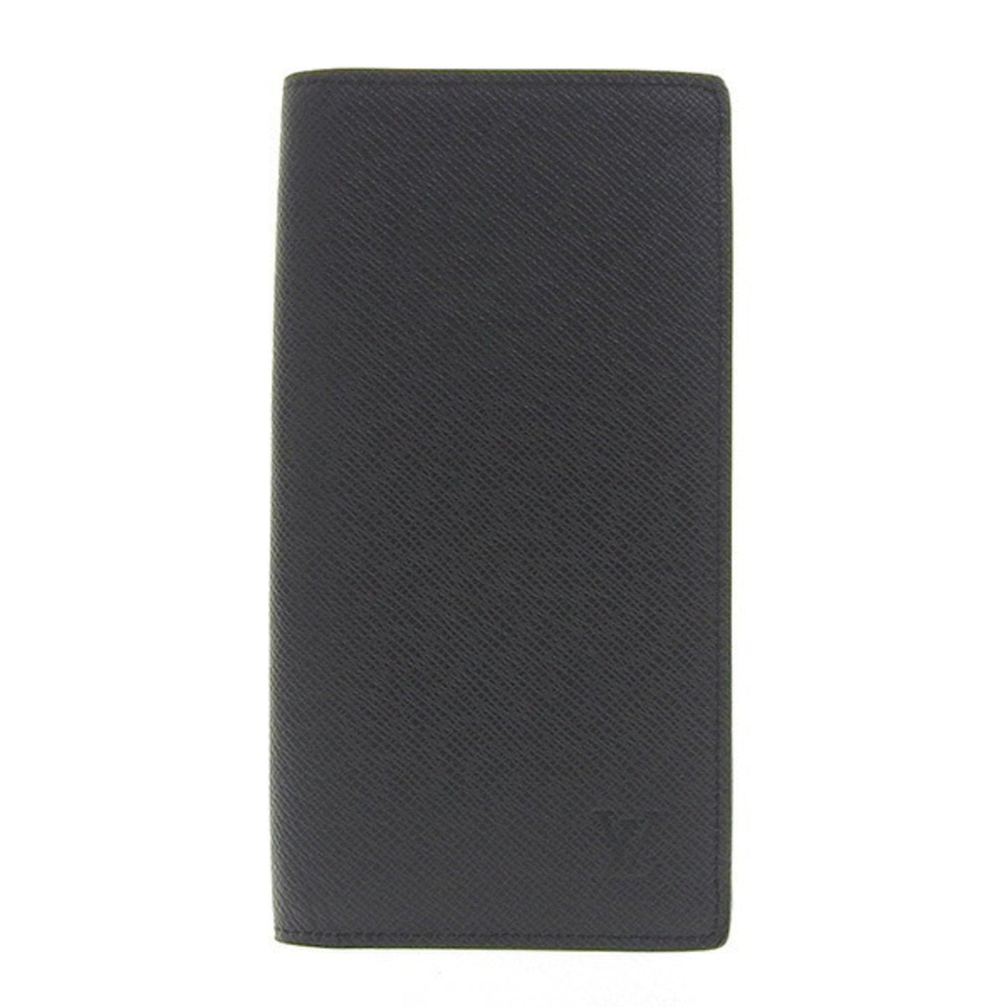 Louis Vuitton Black Leather Portefeuille Brazza wallet accessories