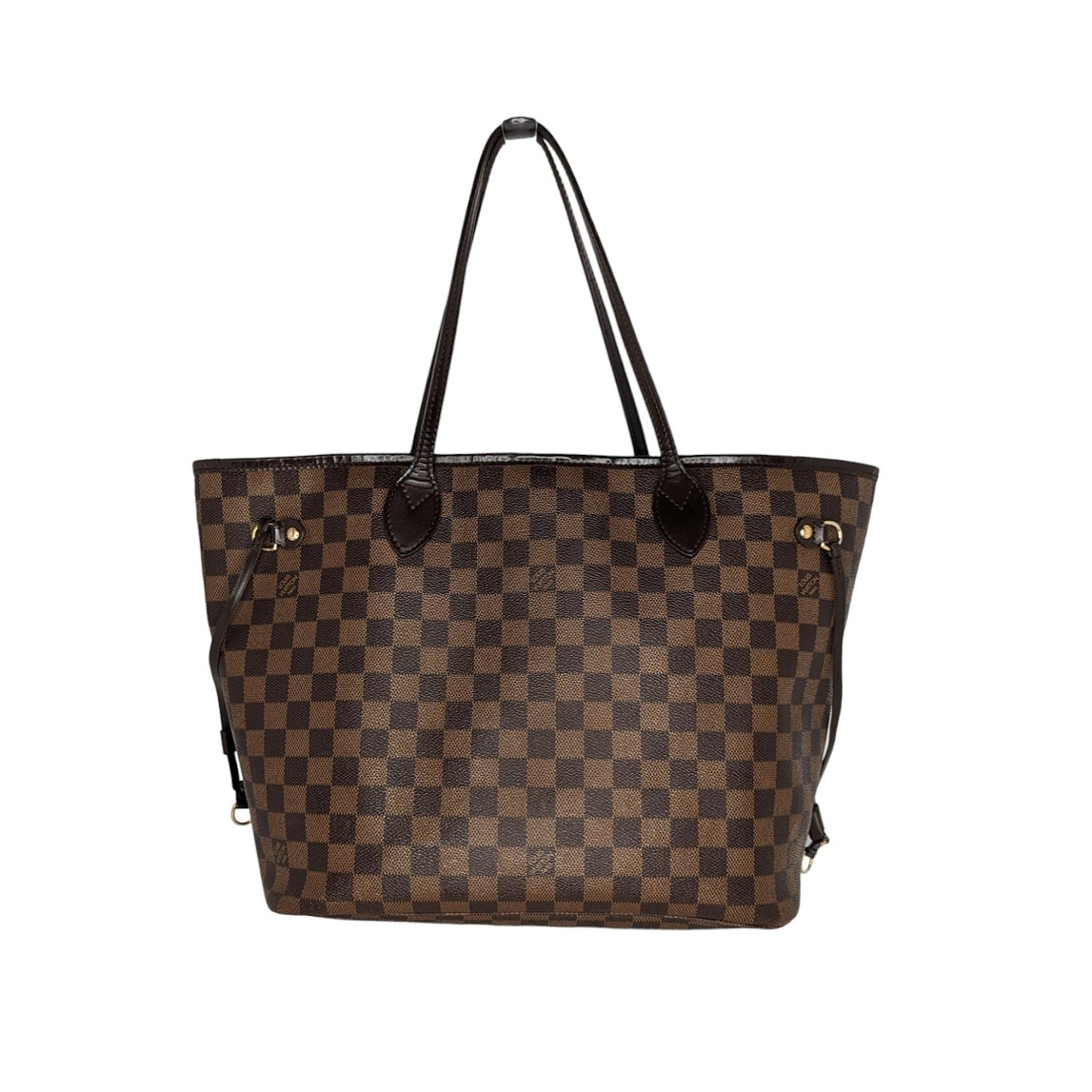 Louis Vuitton 2012 Neverfull Damier Ebene MM Tote