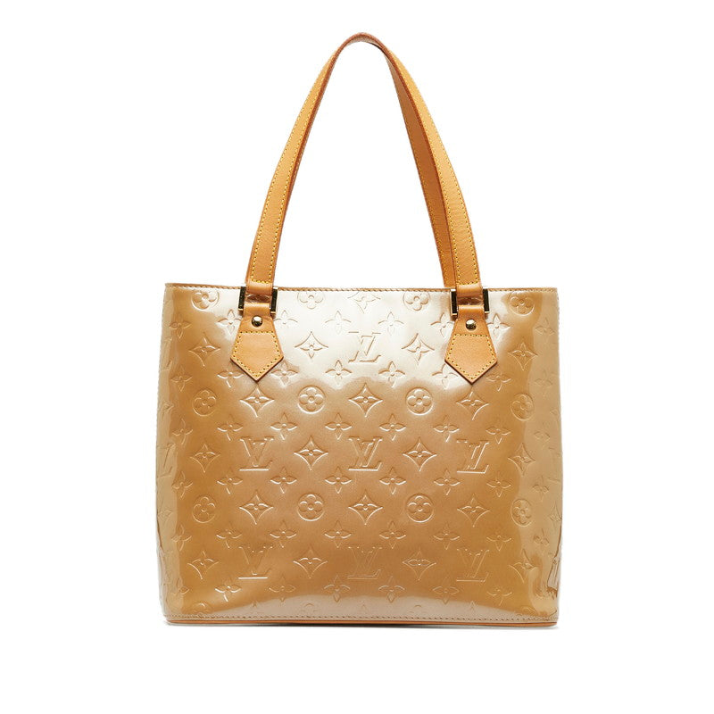 Louis Vuitton Houston Tote Bag in Monogram Vernis Beige M91340