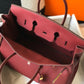HM Birkin Garnet Red Clemence With Gold Hardware Bag For Women, Handbags, Shoulder Bags 30cm/12in