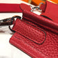 HM Evelyne II TPM Bag Red For Women Silver Toned Hardware 7.9in/20cm