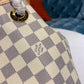 LV Artsy MM Damier Azur Canvas For Women, Shoulder Bags 16.1in/41cm LV N40253