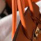 HM Birkin Orange Togo Gold Hardware Bag For Women, Handbags, Shoulder Bags 30cm/12in