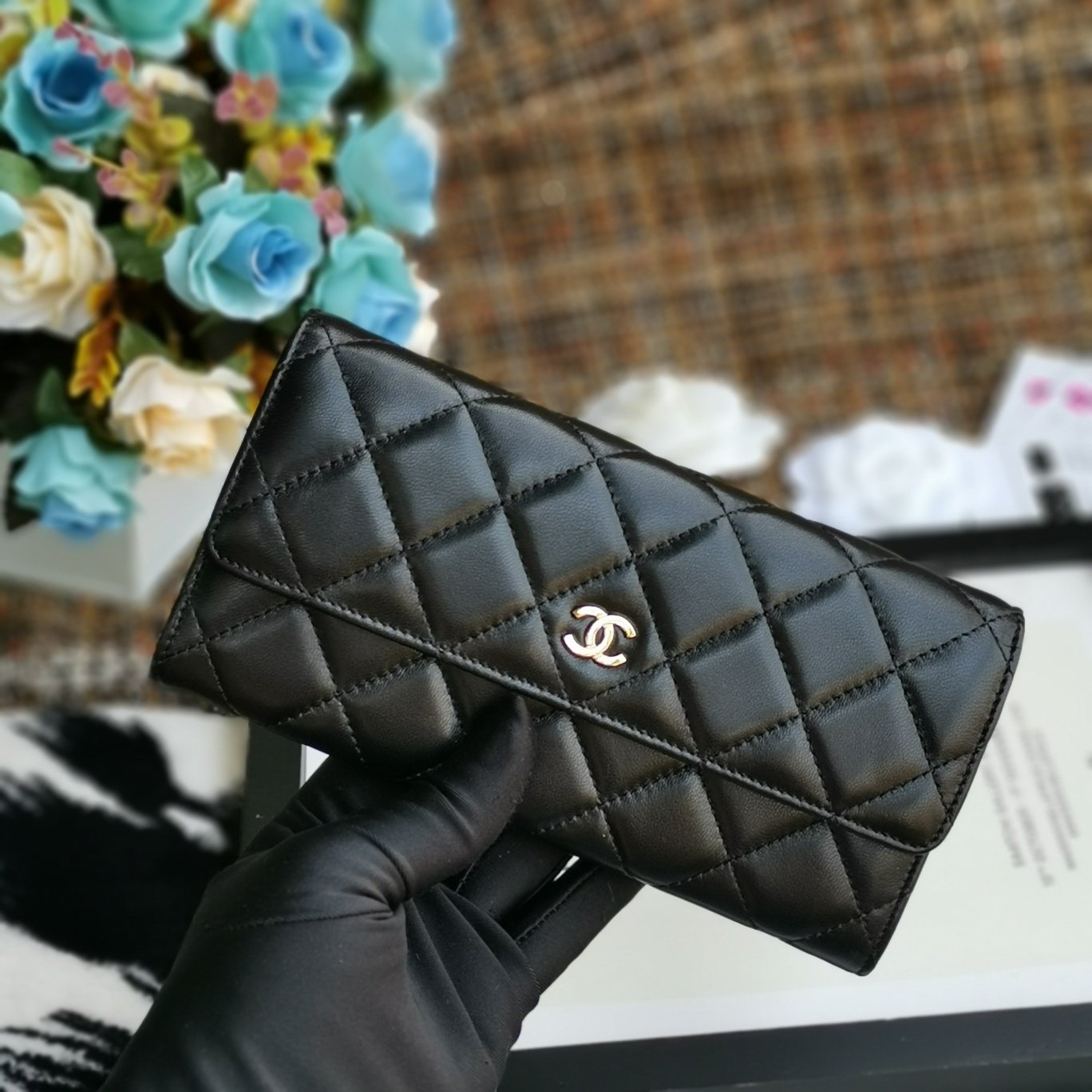 Chanel Classic long Flap Wallet