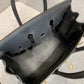 HM Birkin Black For Women Gold Toned Hardware 14in/35cmÂ