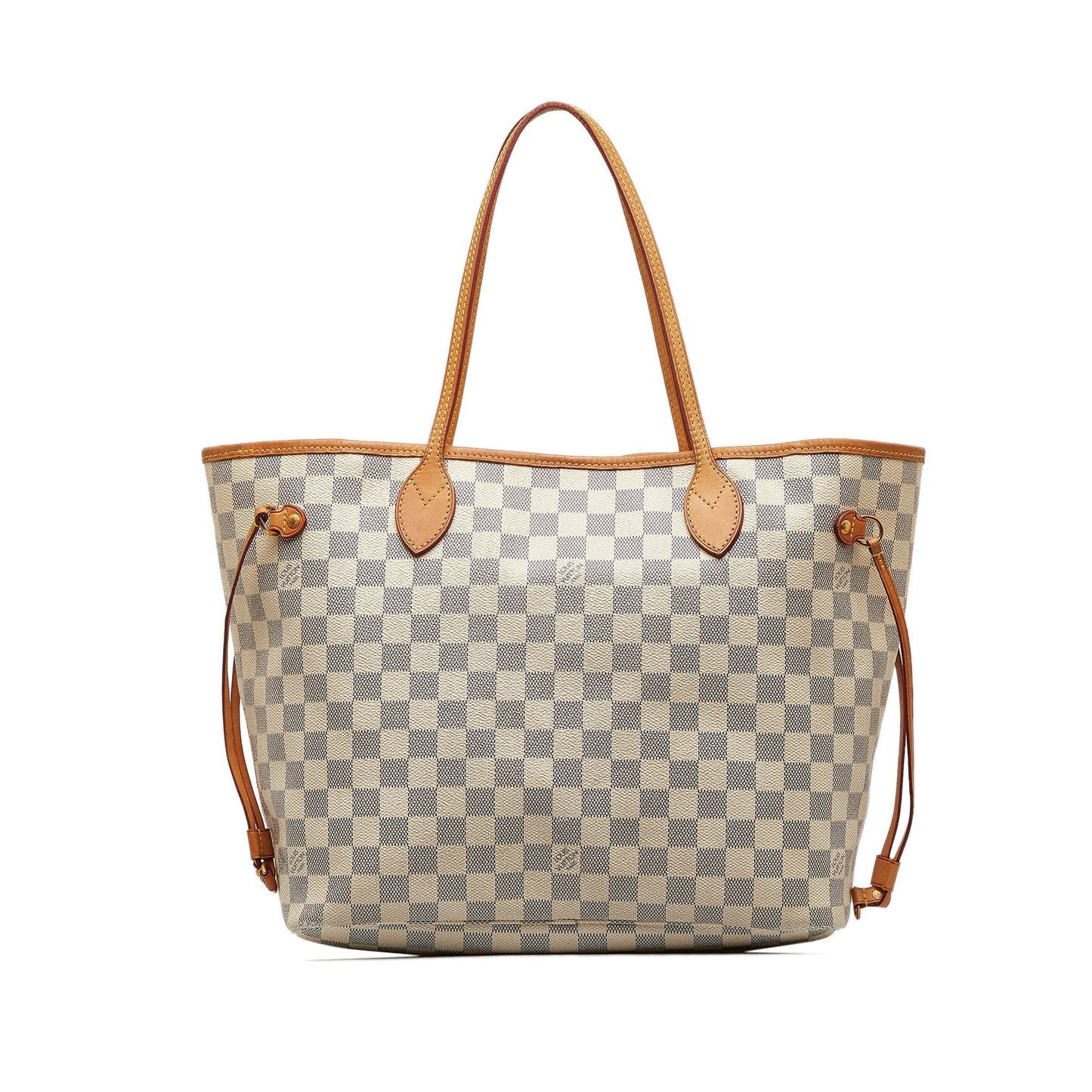 LOUIS VUITTON Damier Azur Neverfull MM Tote Bag