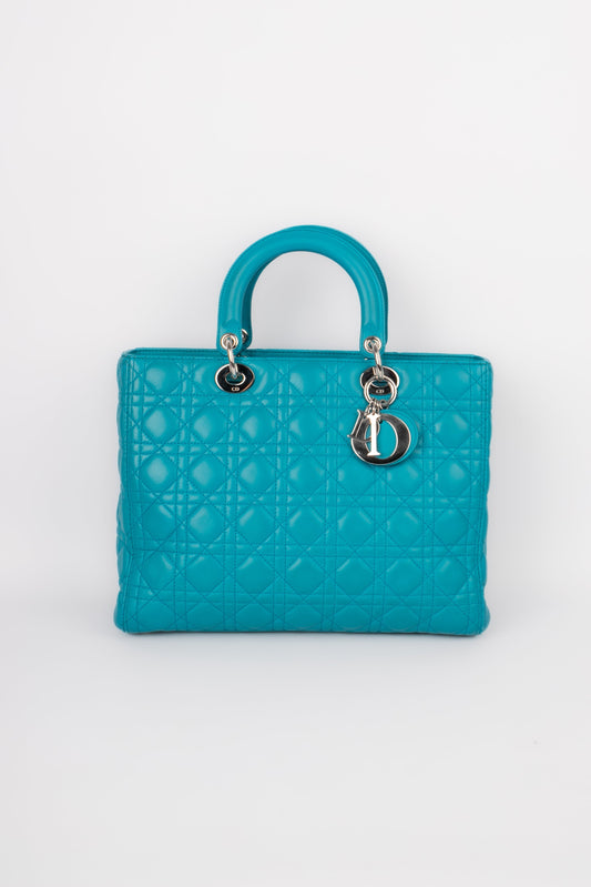 Sac Large Lady Dior zip 2013