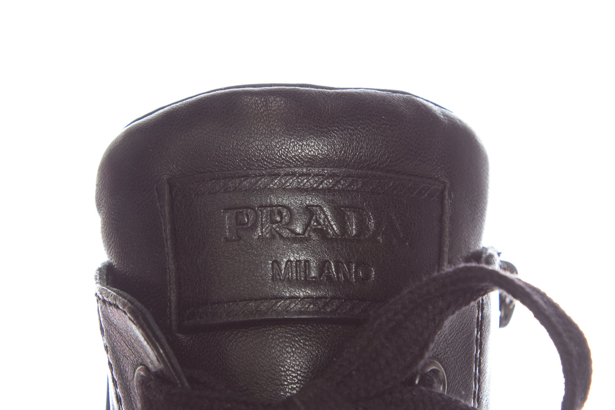 Prada Black Boots SZ 37