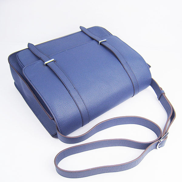 Hermes Steve Ladies Shoulder Bag Blue