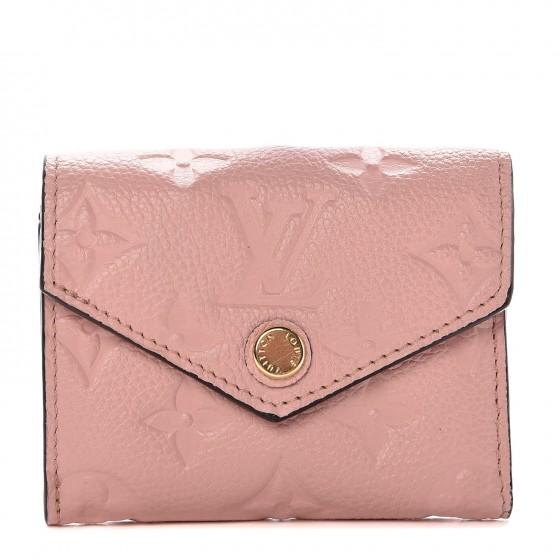 Louis Vuitton Zoé Wallet Monogram Empreinte Rose Poudre