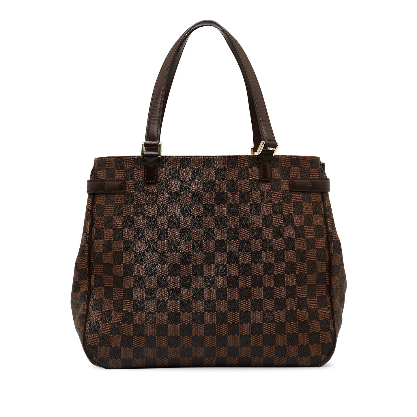 Brown Louis Vuitton Damier Ebene Uzes Tote Bag