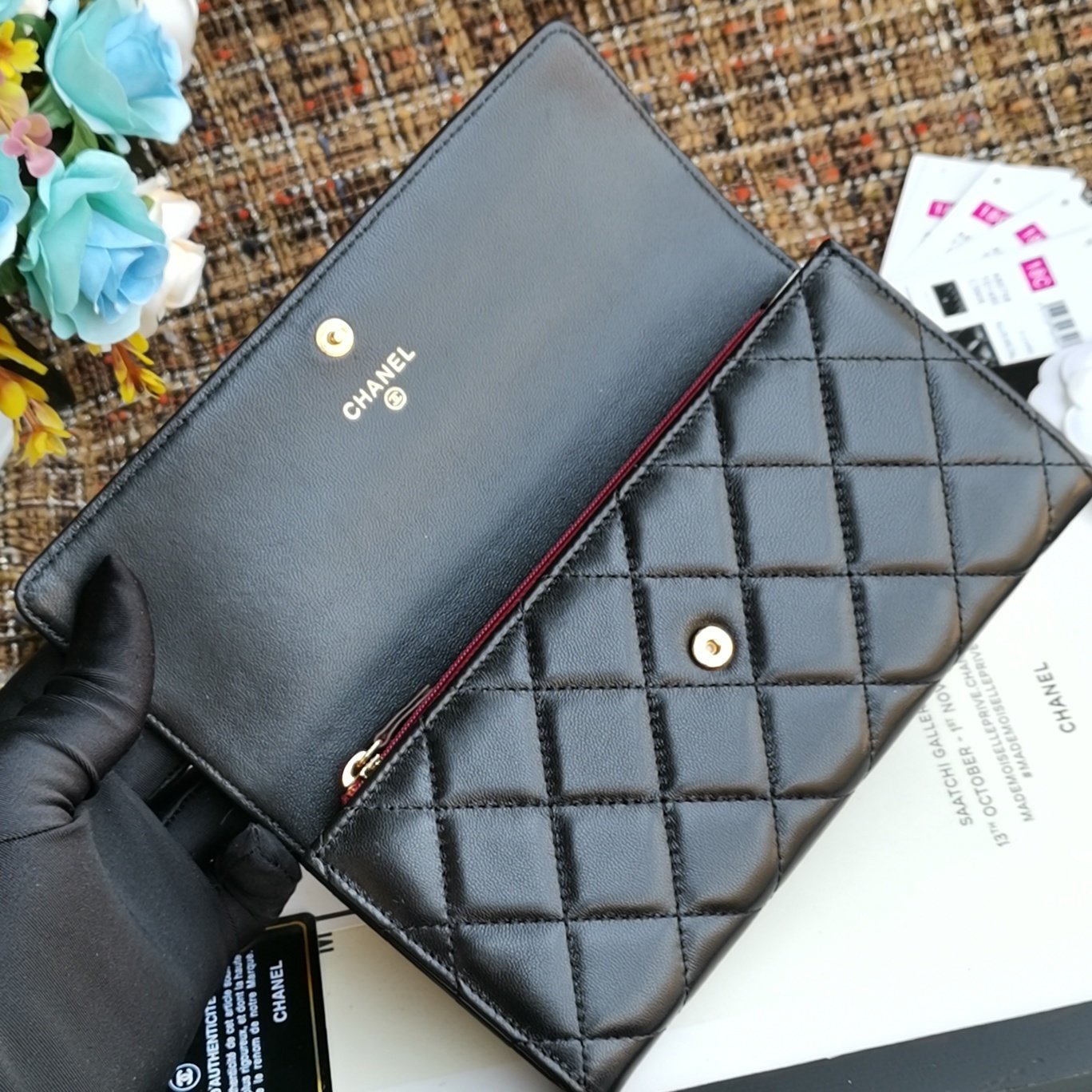 Chanel Classic long Flap Wallet