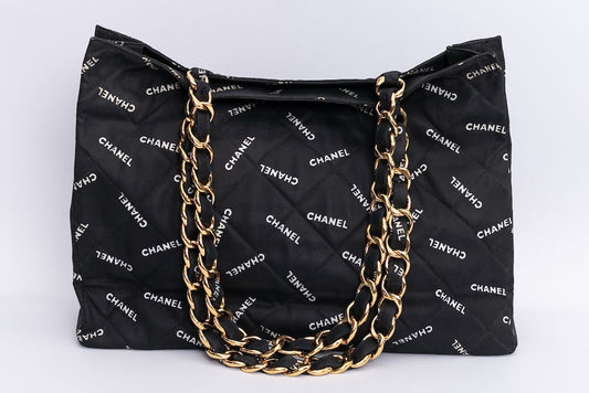 Sac cabas en jersey Chanel