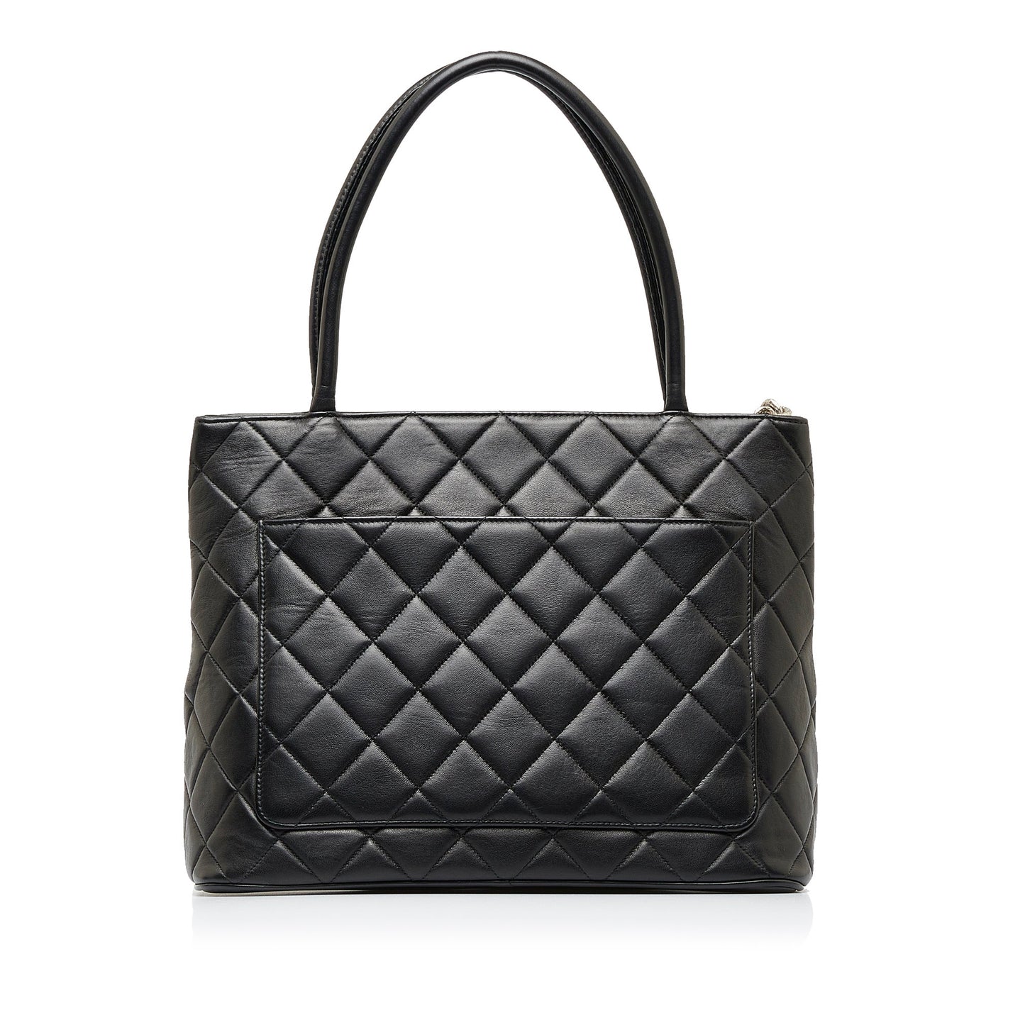 Black Chanel Medallion Tote