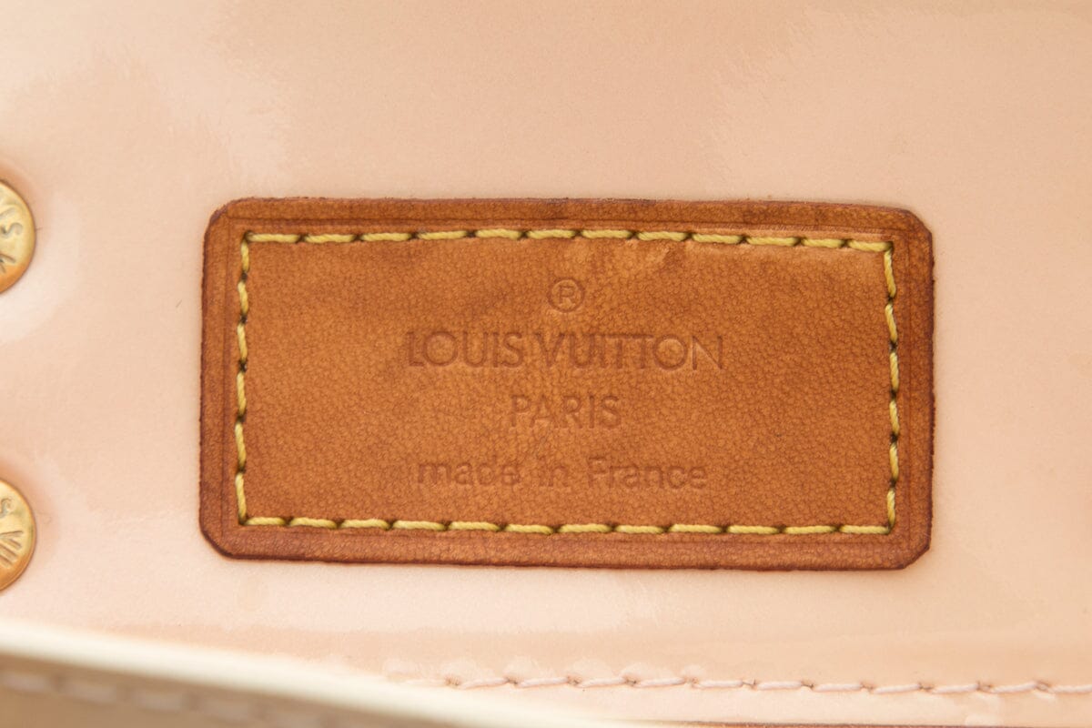 Louis Vuitton Nude Patent "Vernis" Mini Tote