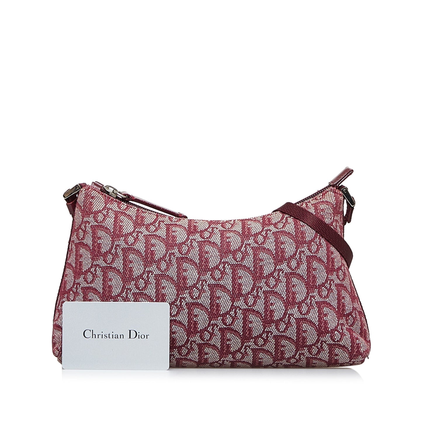 Dior Diorissimo Pochette Red Oblique Canvas