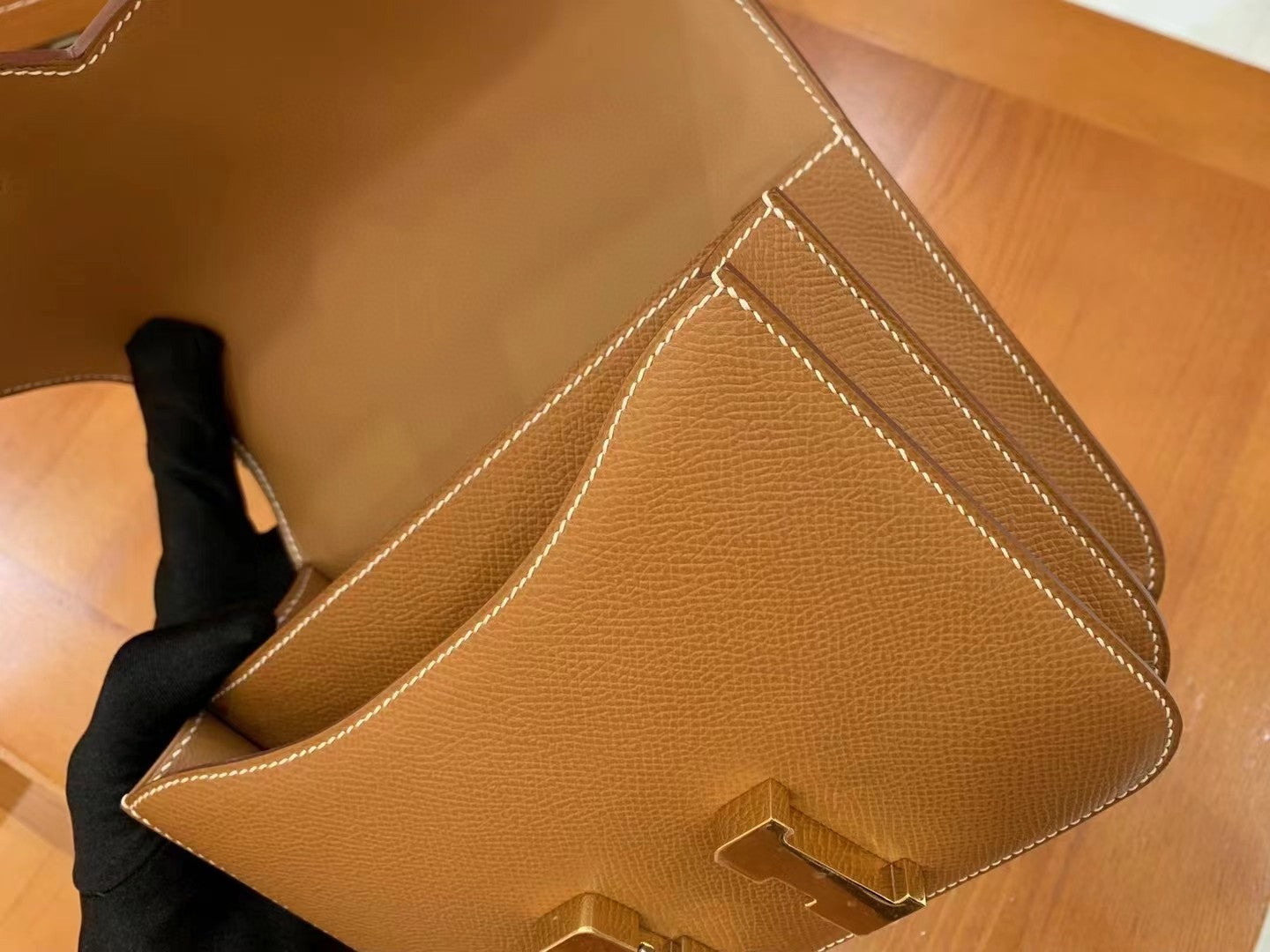 HM Constance 23 Epsom Brown For Women, Womenâ€™s Handbags, Shoulder Bags 9in/23cm