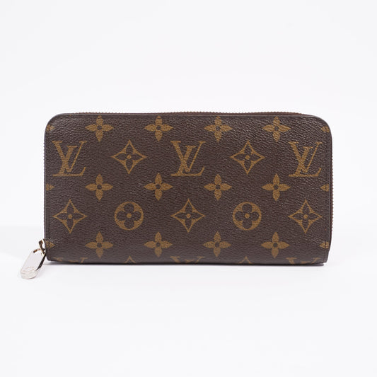 Louis Vuitton Monogram Zippy Wallet Brown Monogram Canvas