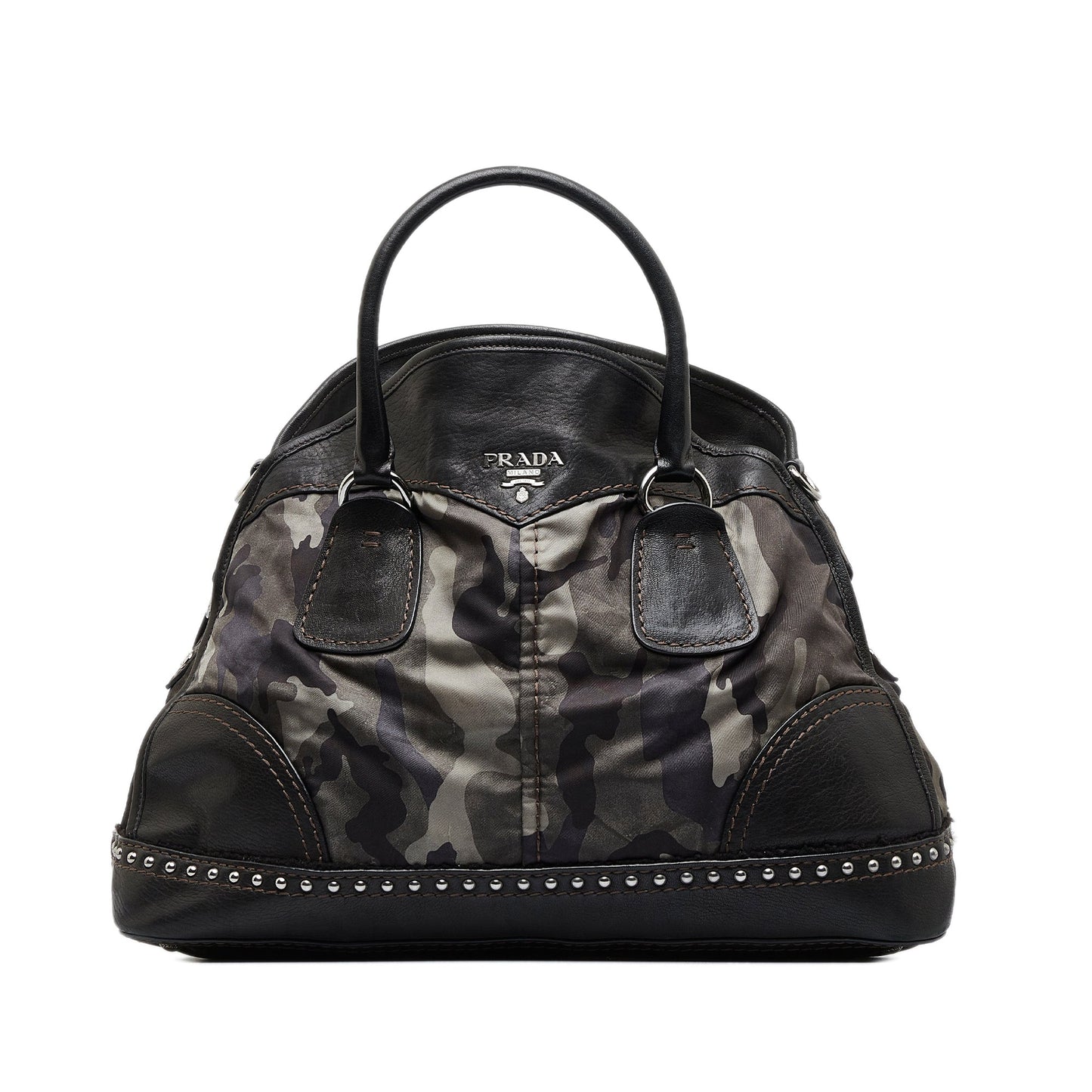 PRADA Tessuto Camouflage Satchel