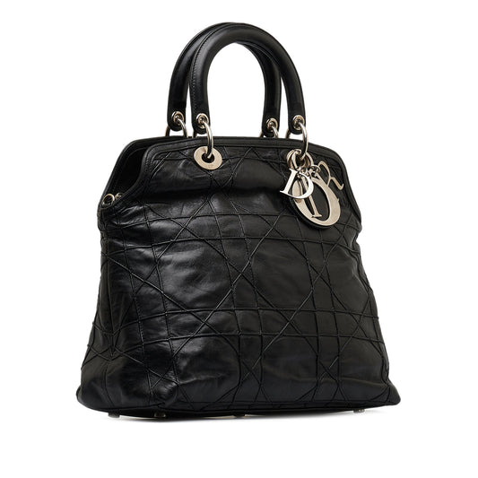 DIOR Cannage Polochon Granville Satchel