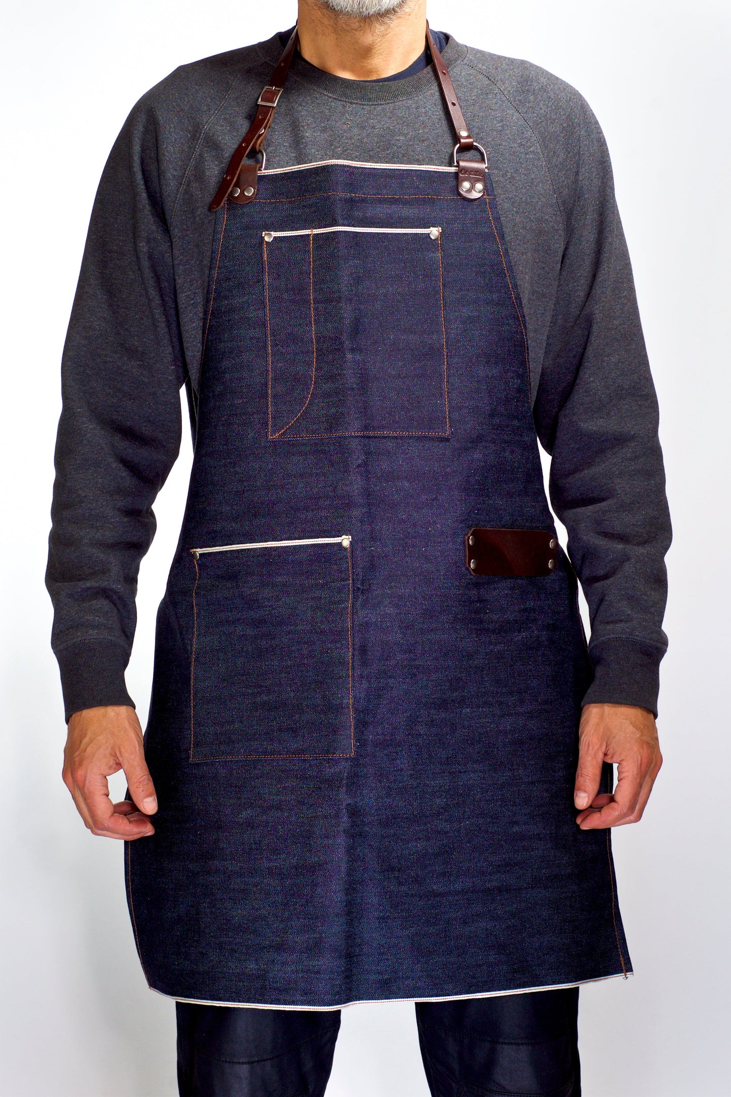 Selvedge denim Apron