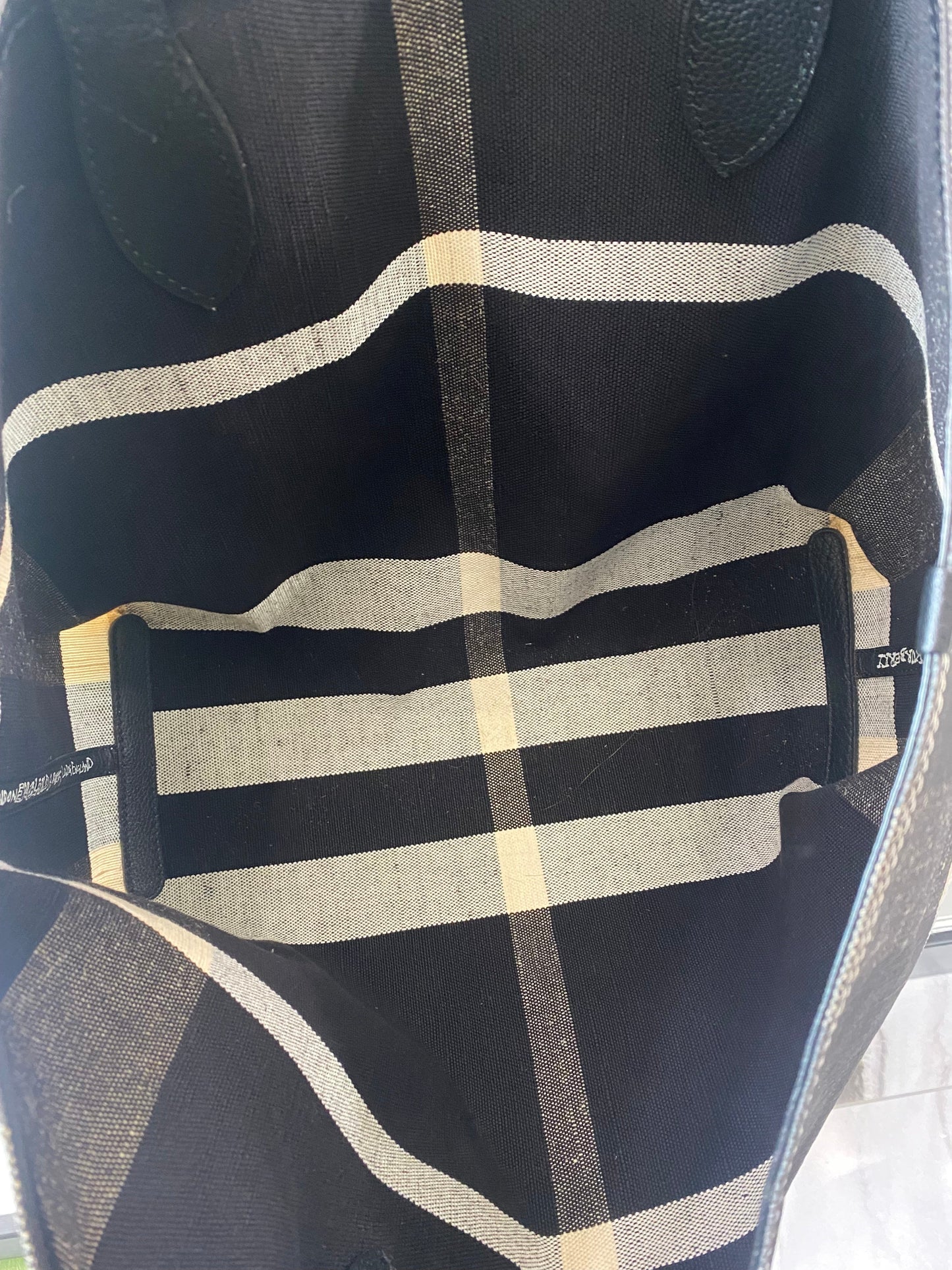 BURBERRY DOODLE TOTE BAG