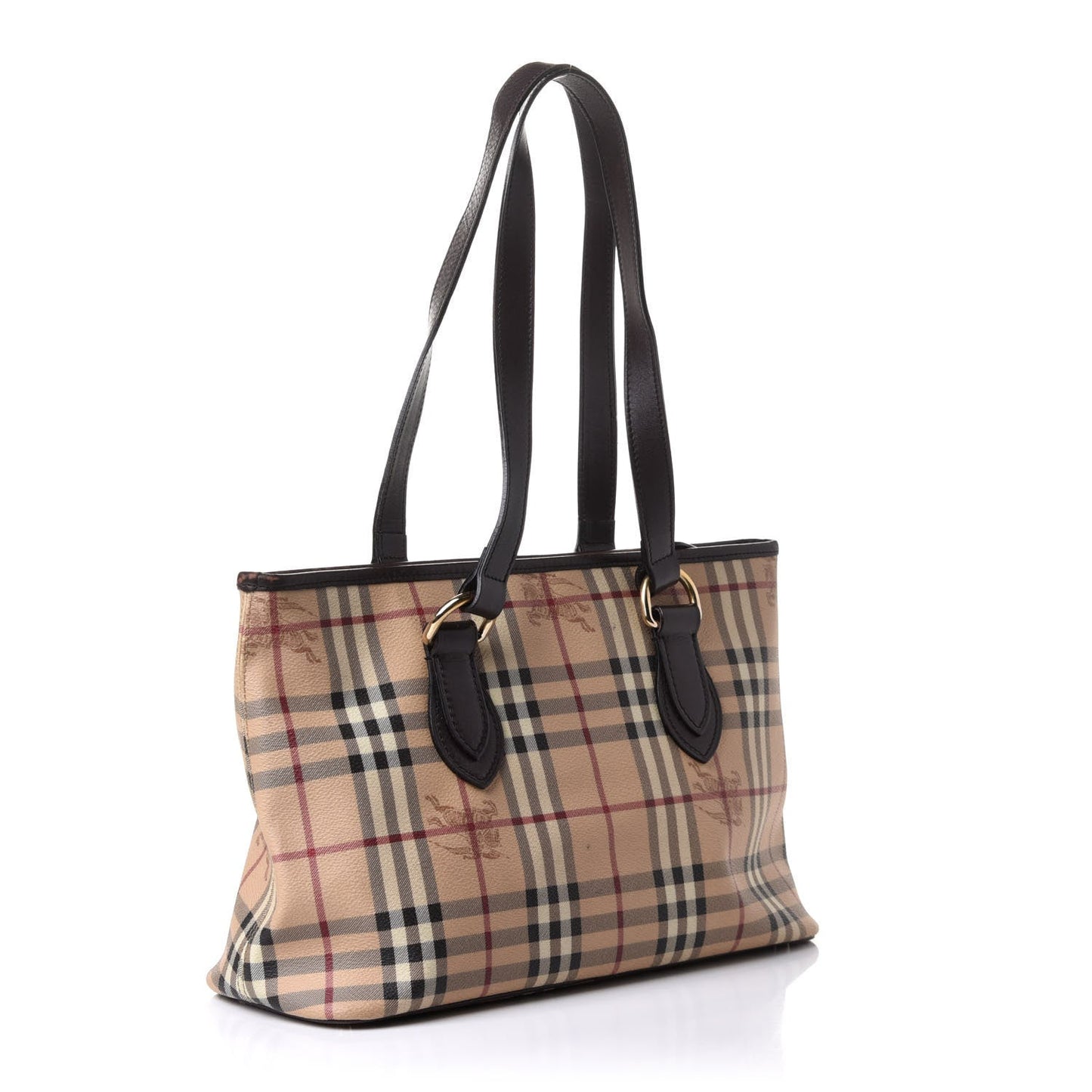 BURBERRY HAYMARKET CHECK MEDIUM REGENT TOTE BAG