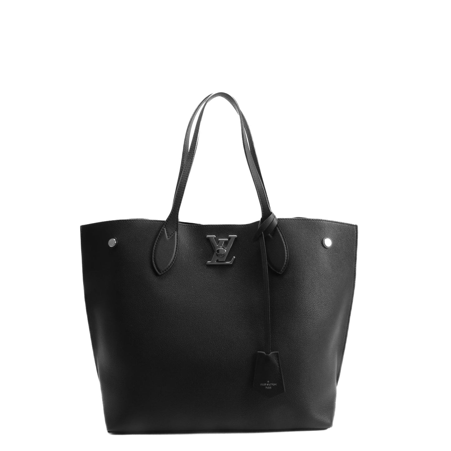 LOUIS VUITTON Lockme Cabas Tote - Black