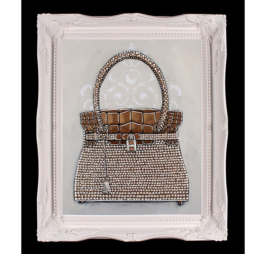 Limited Edition Hermès Birkin Sac-Bijou Giclée Painting