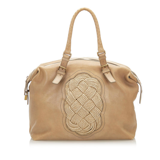 Bottega Veneta Intrecciato Leather Tote (SHG-18619)