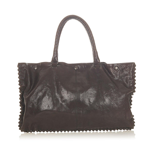 Bottega Veneta Leather Tote Bag (SHG-19779)