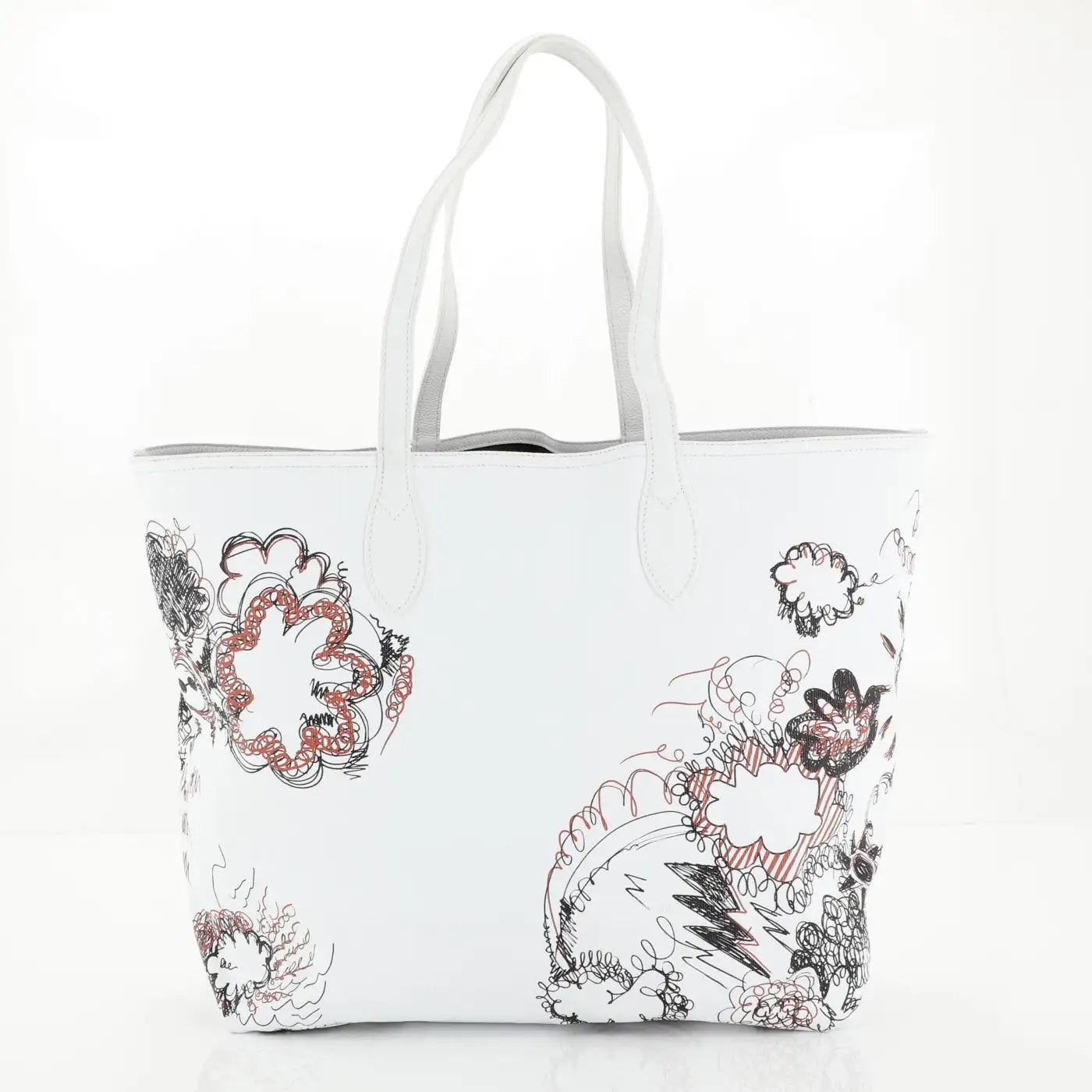 BURBERRY DOODLE REVERSIBLE PRINTED TOTE BAG