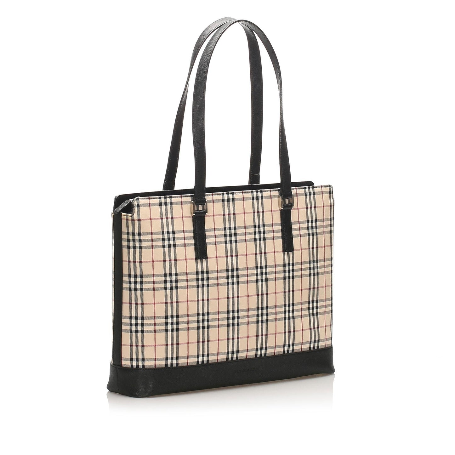 Burberry House Check Canvas Tote Bag (SHG-11583)