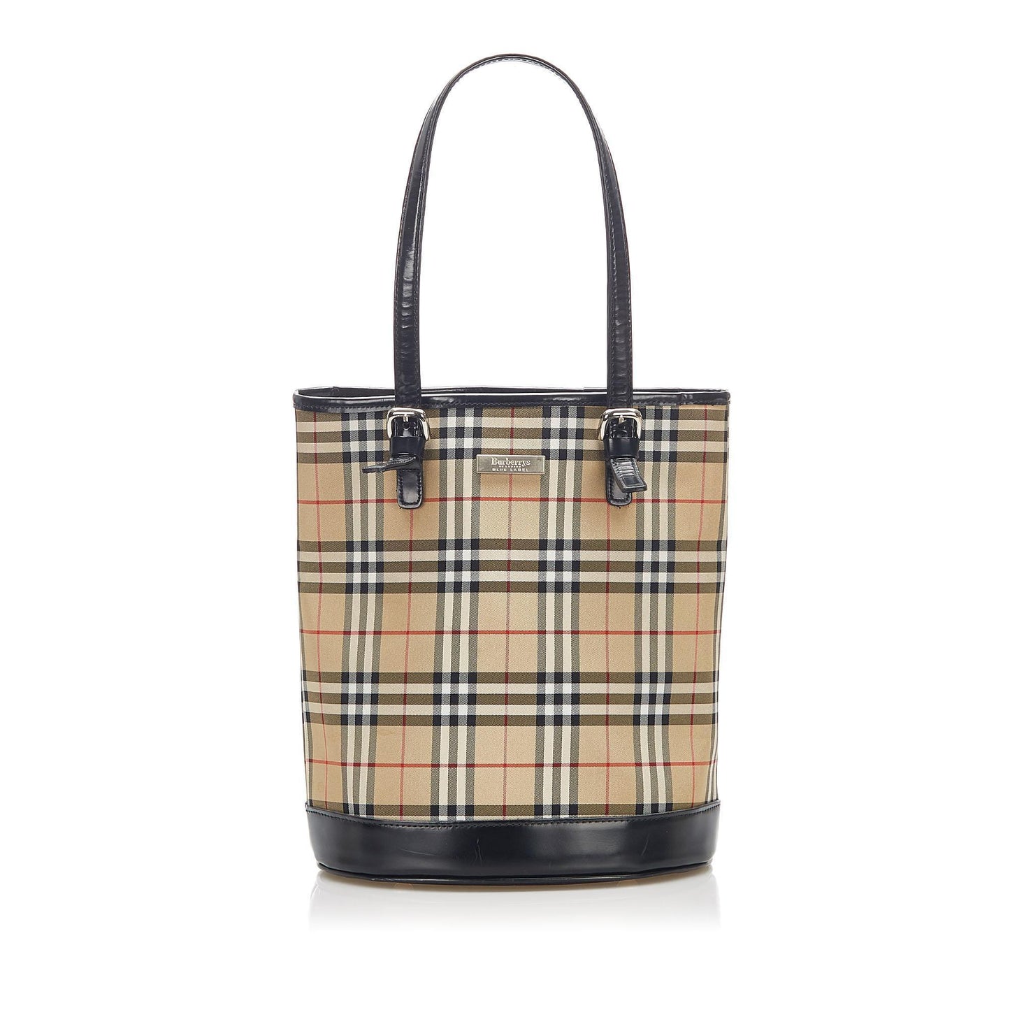 Burberry House Check Canvas Tote Bag (SHG-16204)