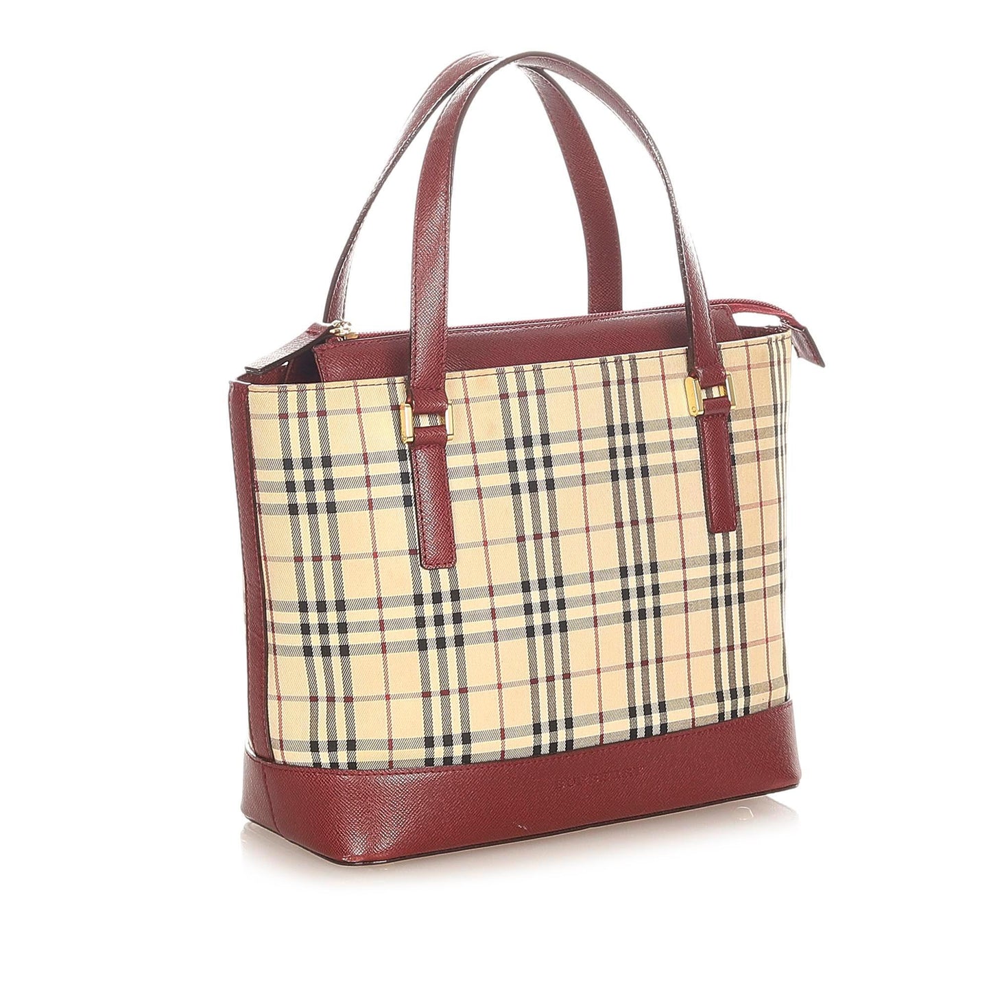 Burberry House Check Canvas Tote Bag (SHG-20556)