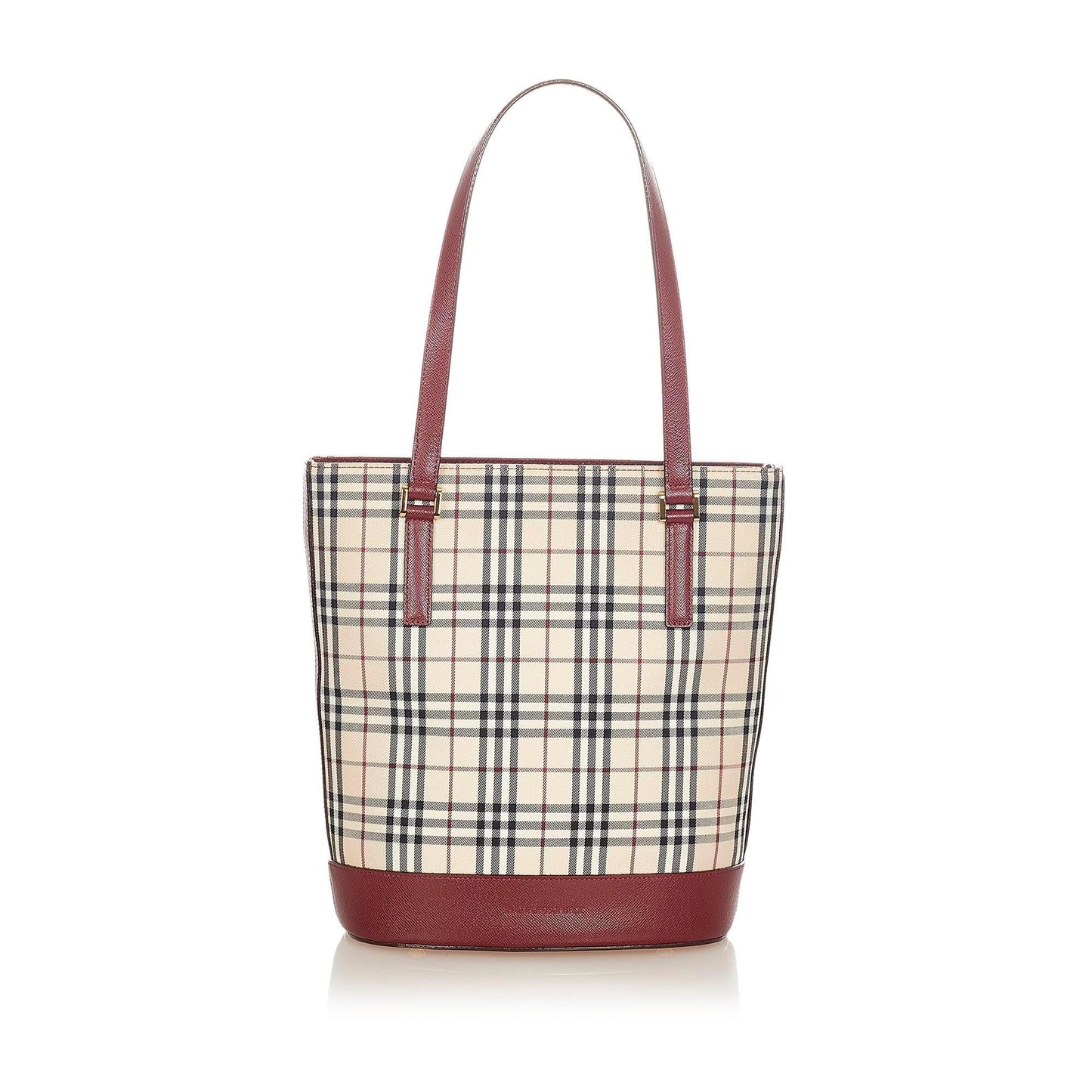 Burberry House Check Canvas Tote Bag (SHG-20825)