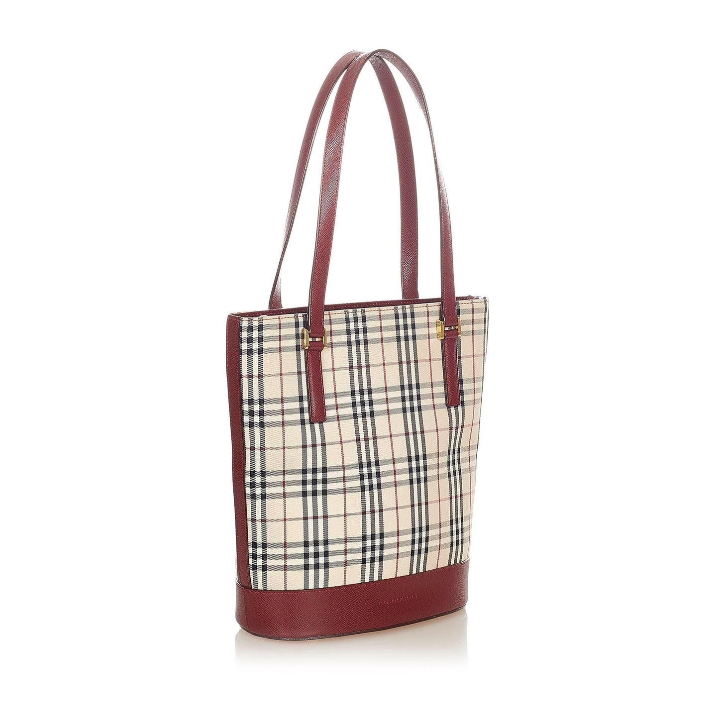 Burberry House Check Canvas Tote Bag (SHG-20825)